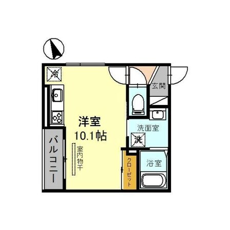 ウィステリア新宿の物件間取画像